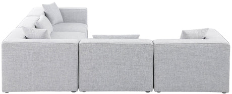 Cube - Modular Sectional 5 Piece - Gray - Modern & Contemporary - 630Grey - Sec5C - Home Elegance USA - 4