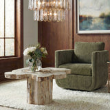Anzalone Solid Wood Coffee Table Woodtone - Beige by Uttermost - View 2