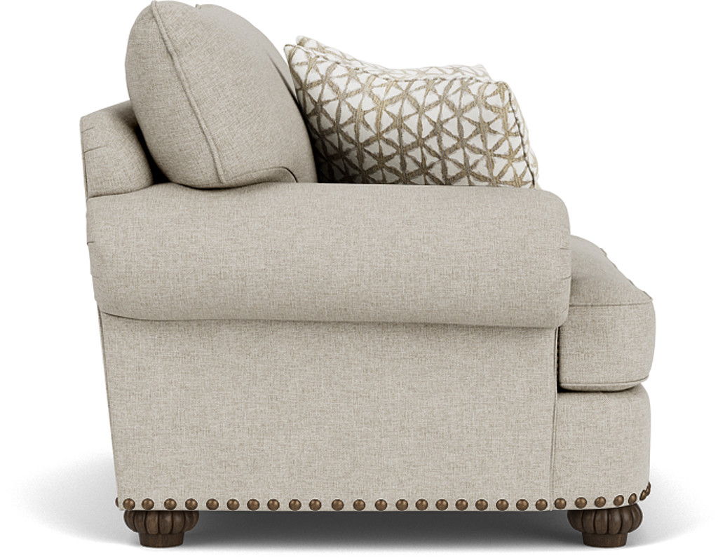 Patterson Fabric Chair, Nailhead Trim | Flexsteel