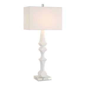 Mayme Table Lamp - White by Uttermost - View 1