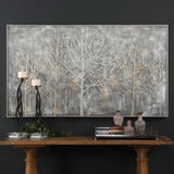 Parkview Landscape Art - Silver / Yellow by Uttermost - View 2