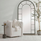 Corben Swivel Armchair - Silver by Uttermost - View 2
