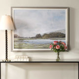 Restful Vista-Awe Landscape Art Black / Blue / Brown / Gold / Gray / Green / Woodtone - Blue / Green by Uttermost - View 2