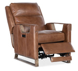 Relic Power Recliner With Power Headrest - Dark Brown by Hooker Furniture - View 7