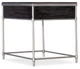 Saint Armand Rectangular End Table - Black / Silver by Hooker Furniture - View 3