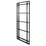 Atticus Large Rectangular Mirror - Black by Uttermost - View 3