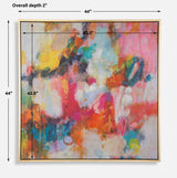 A Colorful Mindset Framed Abstract Art - Gold by Uttermost - View 7