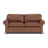 Thornton Leather Two-Cushion Sofa | Flexsteel
