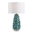 Mina Table Lamp Teal Blue - Blue / Green by Uttermost - View 1