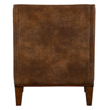 Clay Leather Armchair - Dark Brown by Uttermost - View 10