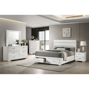 Dulcey White 5-piece Queen Bedroom Set
