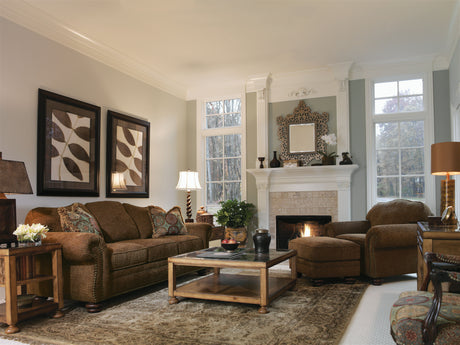 Bexley Fabric Chair, Nailhead Trim | Flexsteel