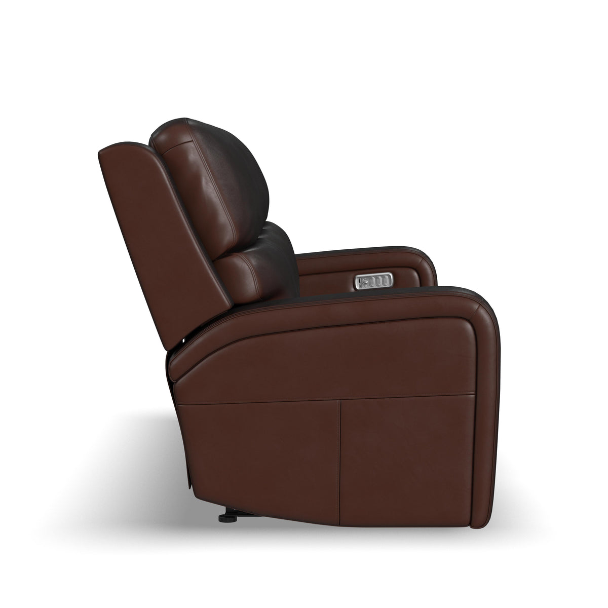 Oasis Power Reclining Sofa With Power Headrests, Lumbar, Heat & Massage - Truffle | Flexsteel