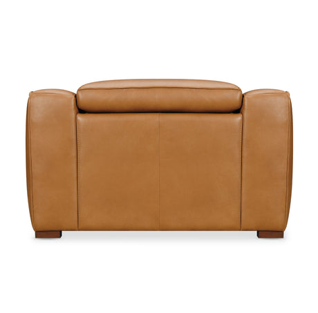 Fresco Power Recliner With Power Headrest - Light Brown by Hooker Furniture - View 5