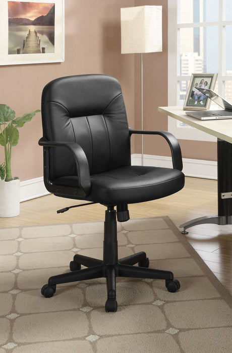 Office Chair - Minato Adjustable Height Office Chair Black