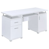 Computer Desk - Tracy 2-drawer Computer Desk White