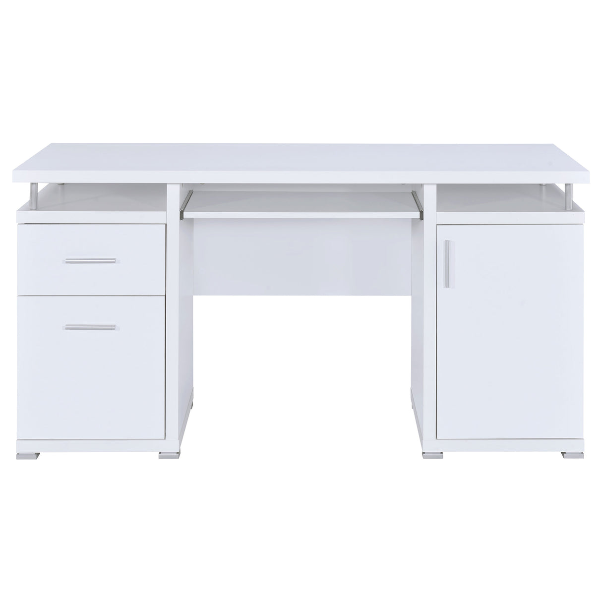 Computer Desk - Tracy 2-drawer Computer Desk White