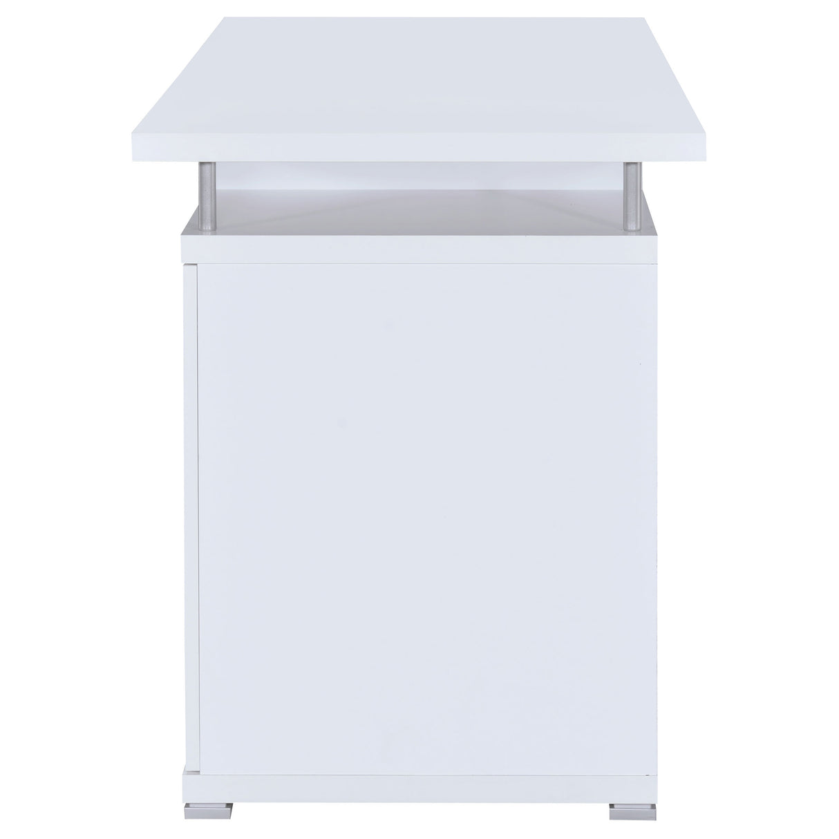 Computer Desk - Tracy 2-drawer Computer Desk White