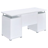 Computer Desk - Tracy 2-drawer Computer Desk White