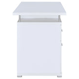 Computer Desk - Tracy 2-drawer Computer Desk White