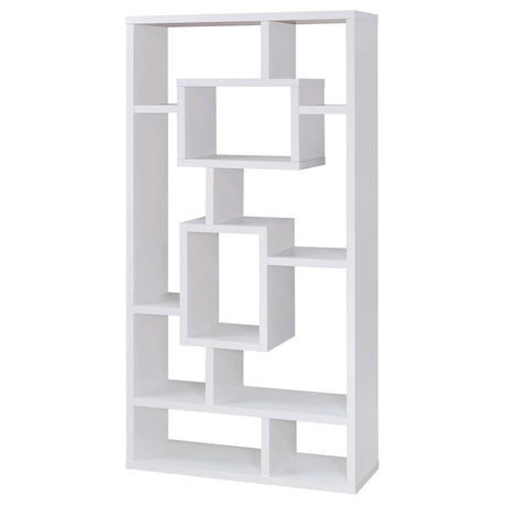 Bookcase - Howie 10-shelf Bookcase White