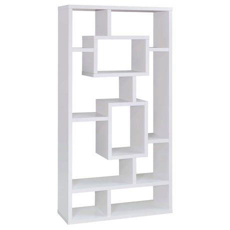 Bookcase - Howie 10-shelf Bookcase White