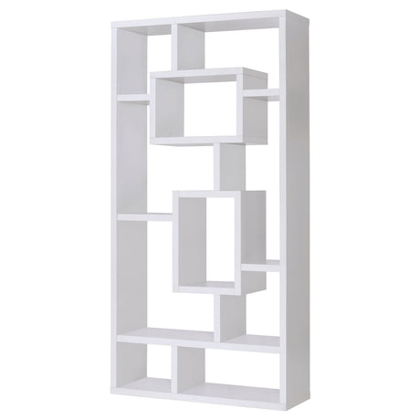 Bookcase - Howie 10-shelf Bookcase White