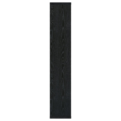 Bookcase - Linbrook 10-shelf Bookcase Black Oak