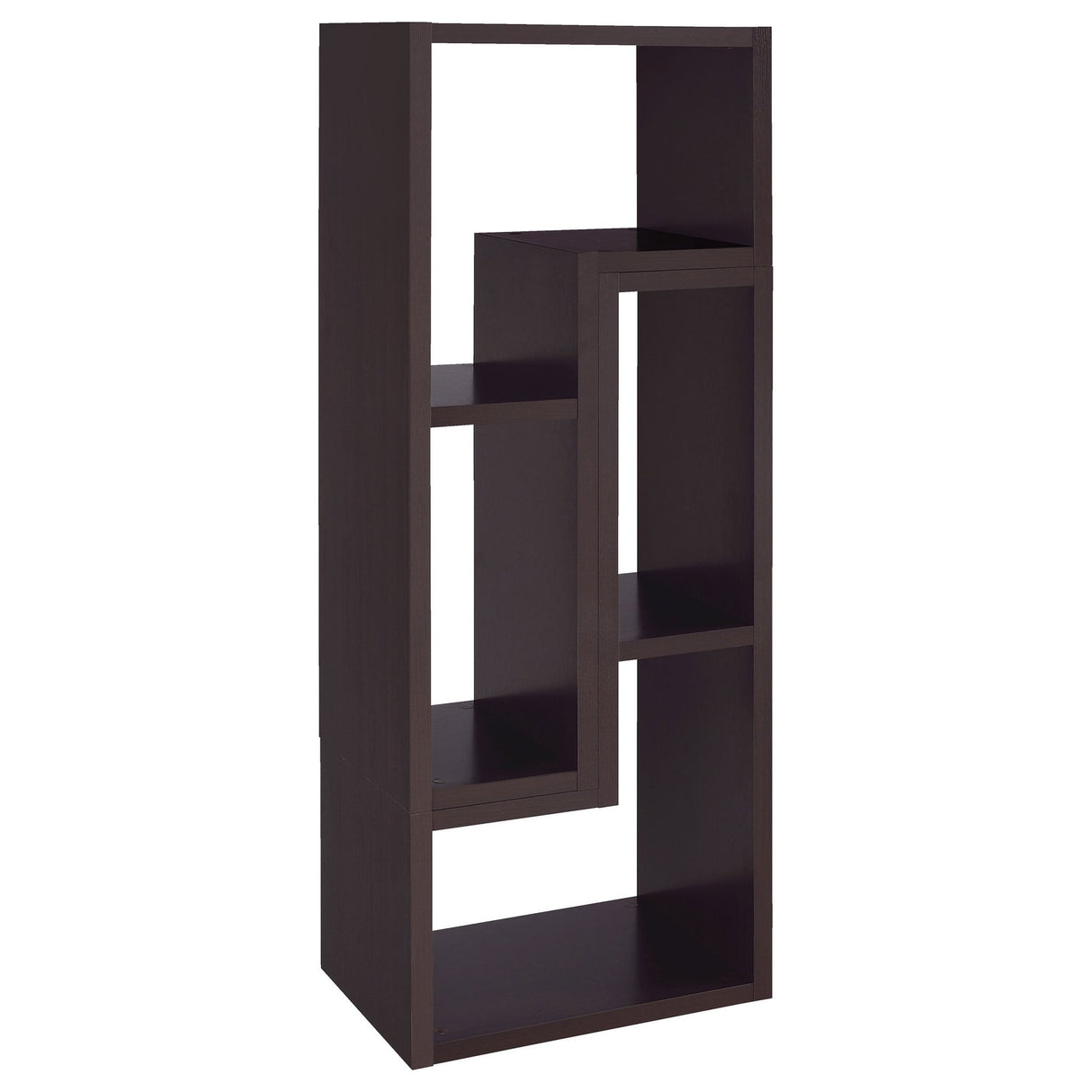 Bookcase / Tv Stand - Velma Convertible TV Console and Bookcase Cappuccino | Coaster - 800329 - Home Elegance USA - 8