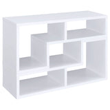 Bookcase / Tv Stand - Velma Convertible TV Console and Bookcase White | Coaster - 800330 - Home Elegance USA - 6