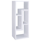 Bookcase / Tv Stand - Velma Convertible TV Console and Bookcase White