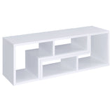 Bookcase / Tv Stand - Velma Convertible TV Console and Bookcase White