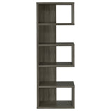 Bookcase - Joey 5-tier Bookcase Weathered Grey