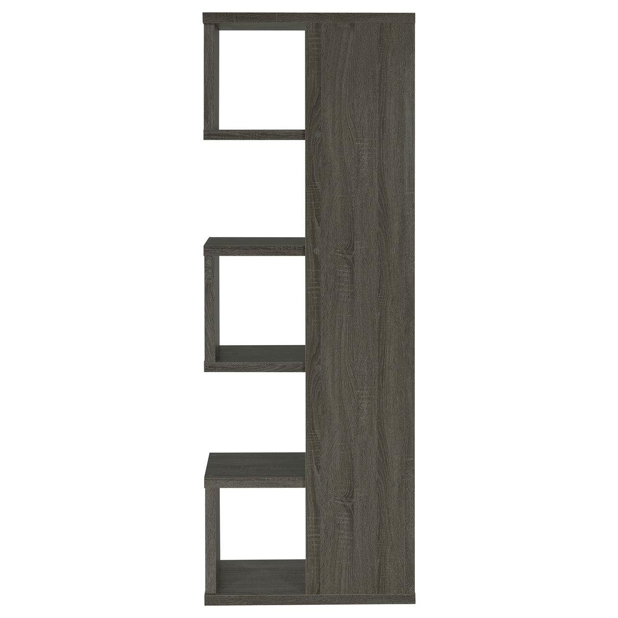 Bookcase - Joey 5-tier Bookcase Weathered Grey