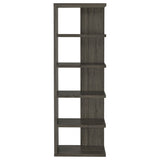 Bookcase - Harrison 5-tier Bookcase Weathered Grey