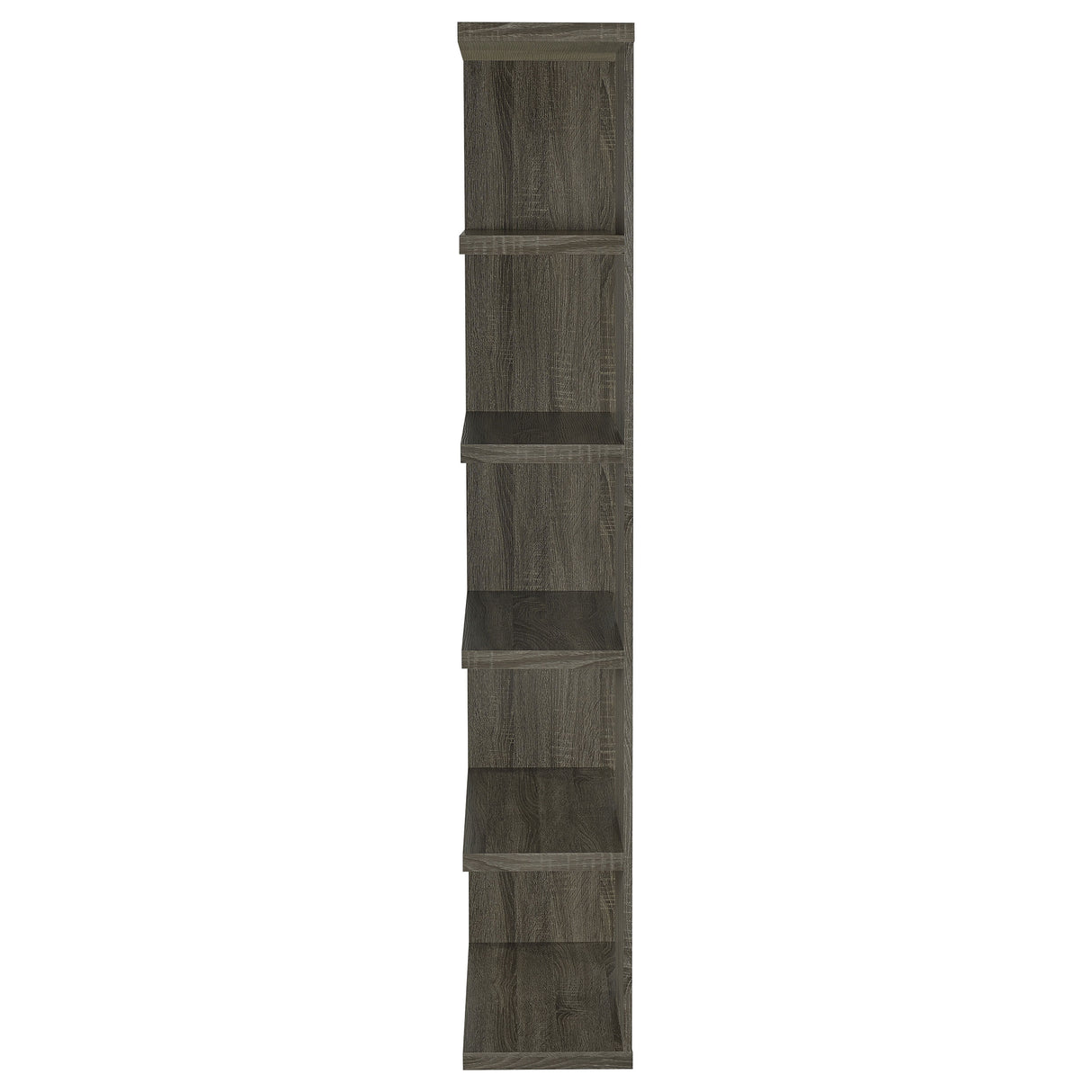 Bookcase - Harrison 5-tier Bookcase Weathered Grey