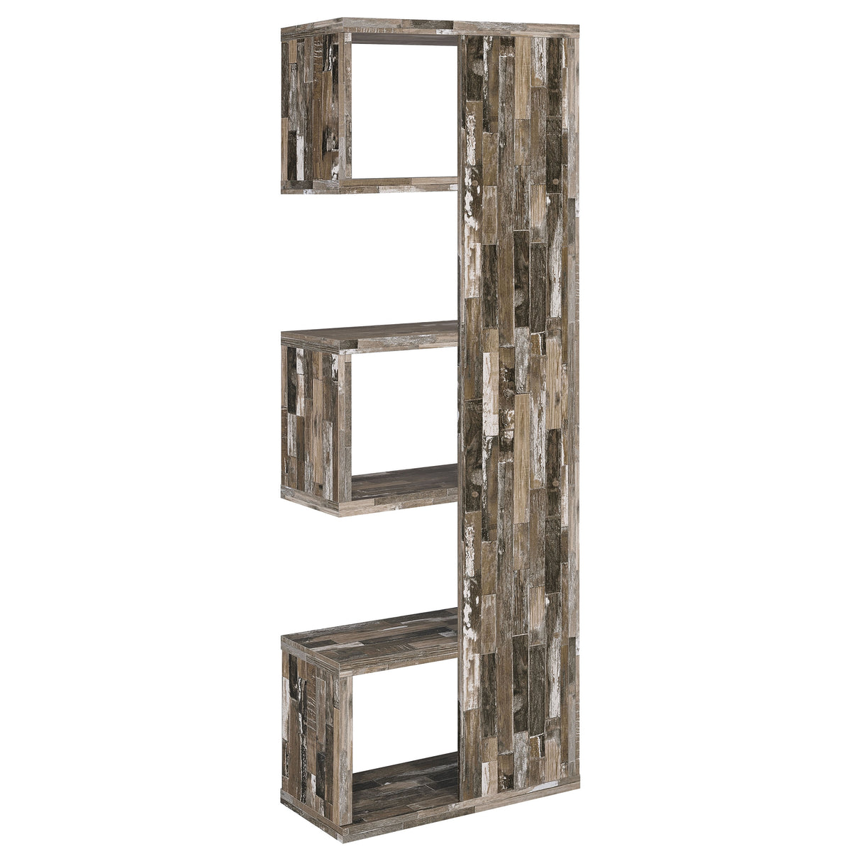 Bookcase - Joey 5-tier Bookcase Salvaged Cabin