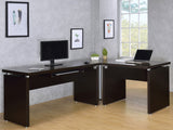 Writing Desk - Skylar Extension Desk Cappuccino