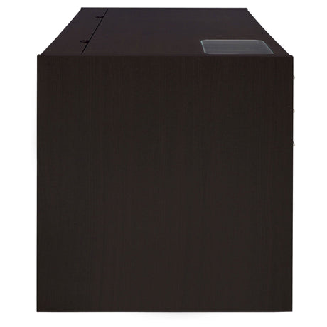 Computer Desk - Halston 3-drawer Connect-it Office Desk Cappuccino