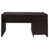 Computer Desk - Halston 3-drawer Connect-it Office Desk Cappuccino