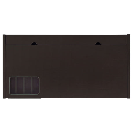 Computer Desk - Halston 3-drawer Connect-it Office Desk Cappuccino