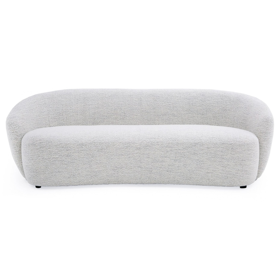 Modrest Omaha - Modern Off White Fabric Sofa