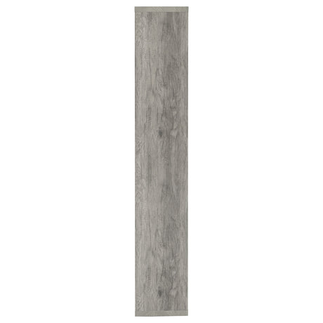 Bookcase - Theo 10-shelf Bookcase Grey Driftwood