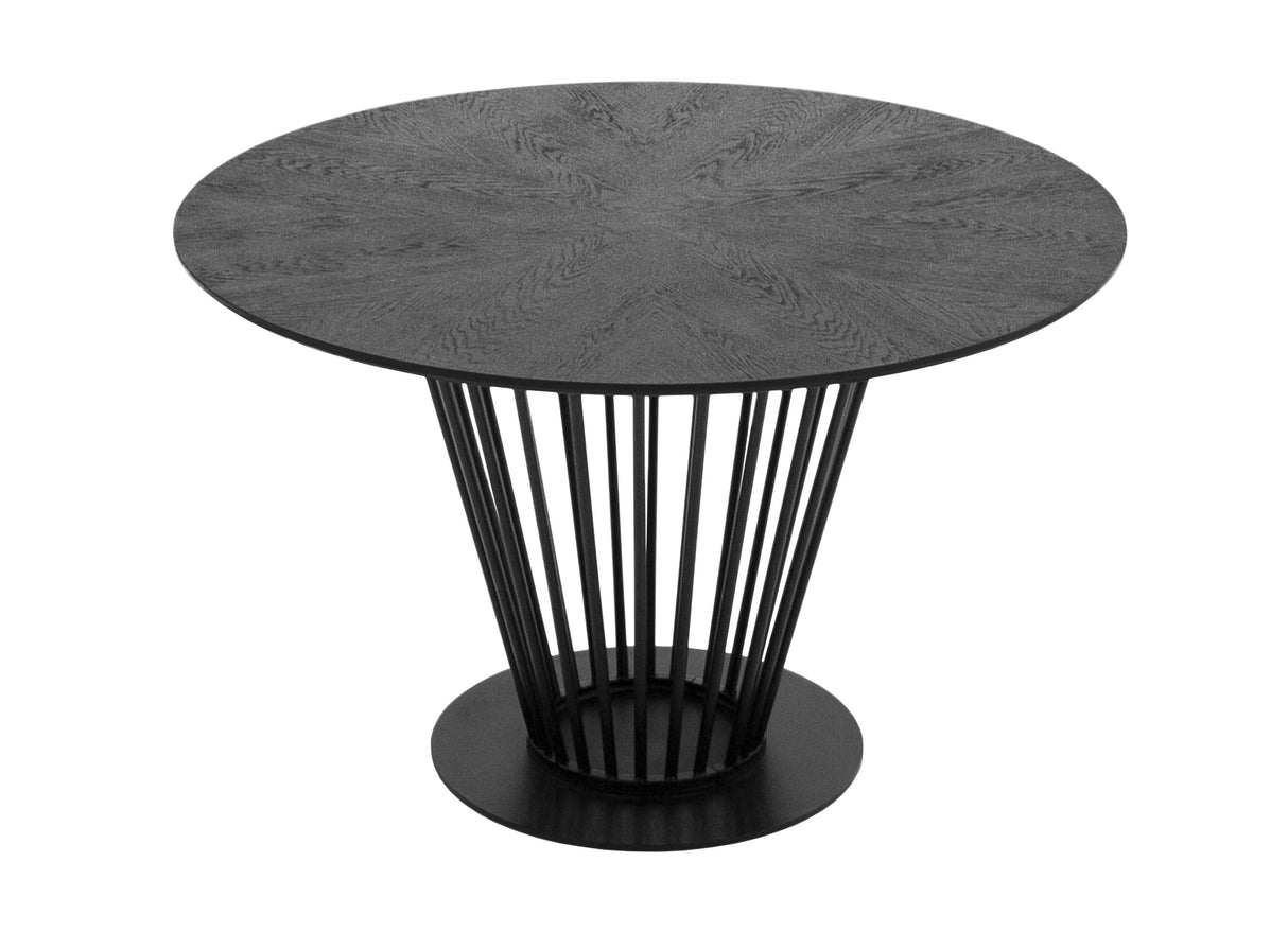 Conroy + Luzerne - Modern Black + Pink Dining Table Set - View Image 1