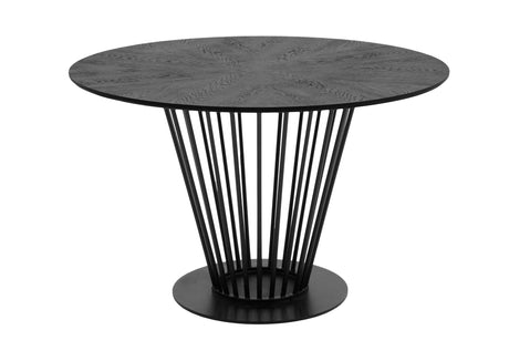 Conroy + Luzerne - Modern Black + Pink Dining Table Set - View Image 1