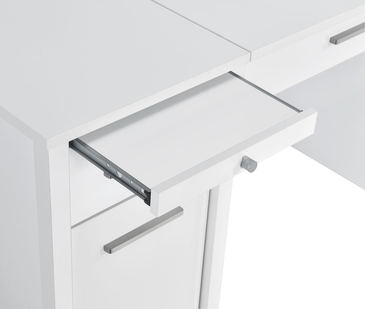 Lift Top Computer Desk - Dylan 4-drawer Lift Top Office Desk