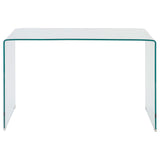 Writing Desk - Ripley Glass Writing Desk Clear