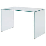 Writing Desk - Ripley Glass Writing Desk Clear