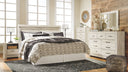 Bellaby - Dresser, Mirror, Panel Headboard Set | Ashley