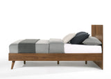 Kamela -Modern Walnut EK Bedroom Set